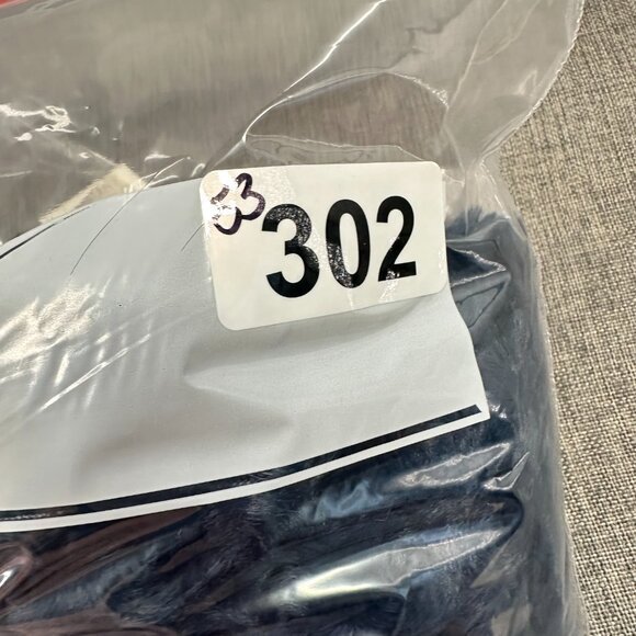 NEW! Robbi‎ Bee Open Cardigan Top Navy Soft Plush PS Polyester Half Sleeves $49 - Picture 13 of 13